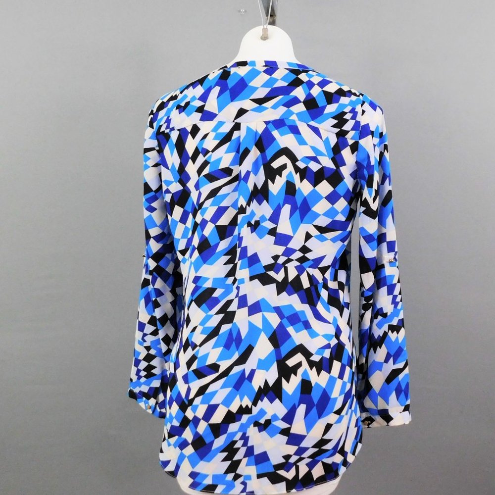 Milano Women Shirt Blue Black S - Picture 3 of 5